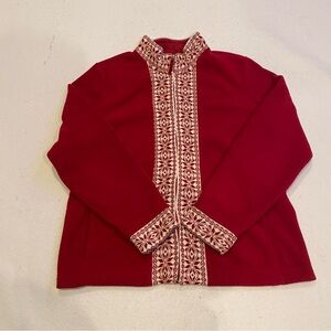 L.L. Bean Fair Isle Snowflake Sweater